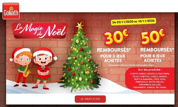 Offre De Remboursement Goliath De Noel