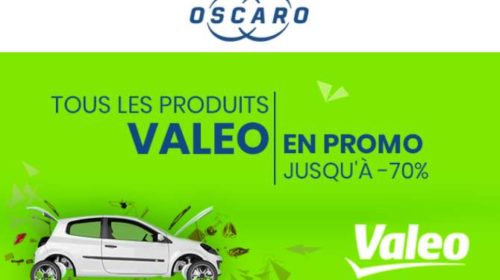 Offre spéciale Valeo sur Oscaro