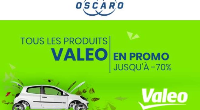 Offre spéciale Valeo sur Oscaro