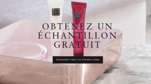 Recevez un échantillon gratuit d’une crème Rituals