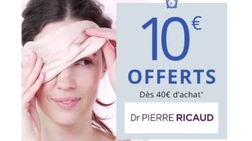 Remise de 10€ sur le site Dr Pierre Ricaud dès 40€ d’achats