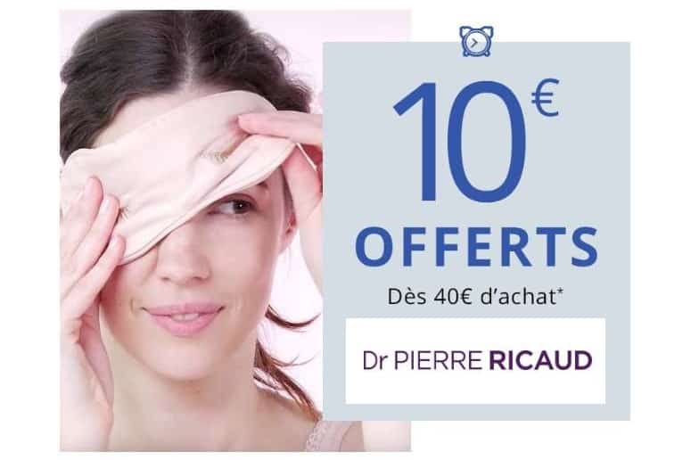 Remise de 10€ sur le site Dr Pierre Ricaud dès 40€ d’achats