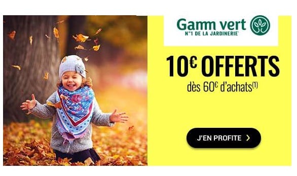 Remise De 10€ Sur Gamm Vert