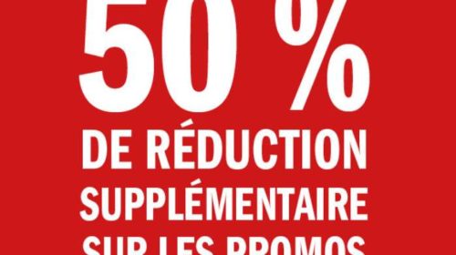 Remise de 50% supplémentaire sur les promotions Urban Outfitters