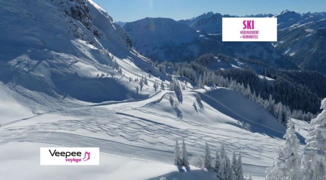 Vente privée séjour ski avec forfait remontées mécaniques inclus