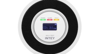 Securité : 13,15€ détecteur de monoxyde carbone Intey avec affichage numérique temps réel (au lieu de 32€)