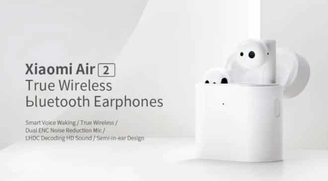 écouteurs Bluetooth Xiaomi Air 2 nouvelle génération - design AirPods