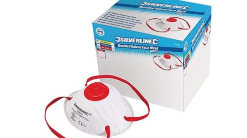 lot de 10 masques de protection FFP3 avec valve Silverline