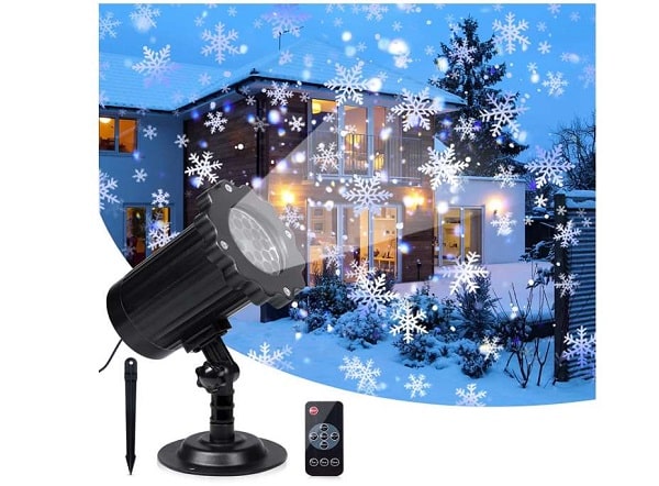 Décoration de Noel : 14,99€ le projecteur extérieur de Noel avec télécommande AETKFO