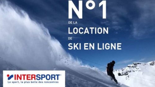 réduction sur votre équipement de ski en location Intersport