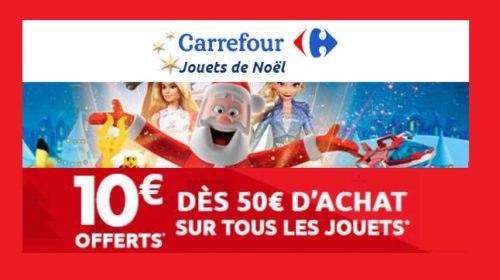 soldes jouets de noel carrefour