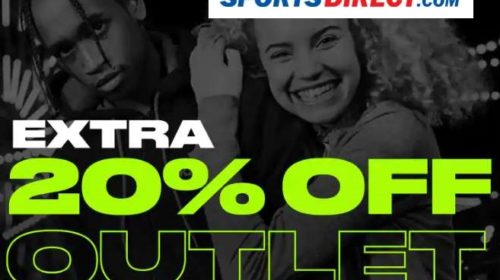 20% de remise supplémentaire sur Outlet Sports Direct