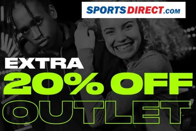 20% de remise supplémentaire sur Outlet Sports Direct