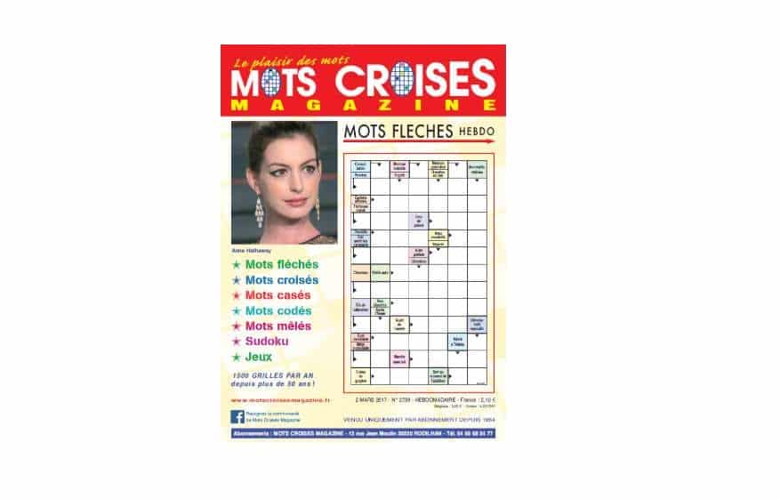 Abonnement Mots Croisés magazine pas cher 47€ les 26 numéros