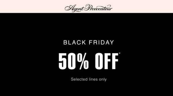 Black Friday Agent Provocateur