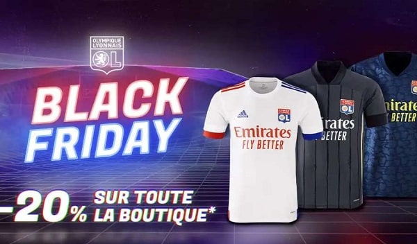 Black Friday Boutique Olympique Lyonnais