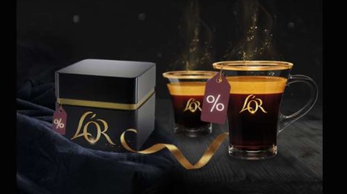 Black Friday café l'OR 34% de remise sur tous les capsules