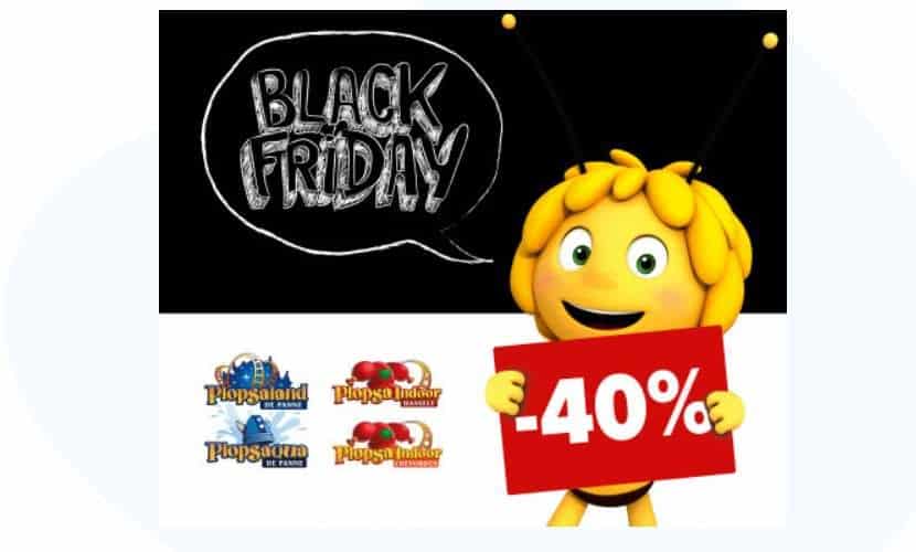 Black Friday Plopsa : achetez vos entrées 40% moins chère (Plopsaland, Plopsaqua et Plopsa Indoor)