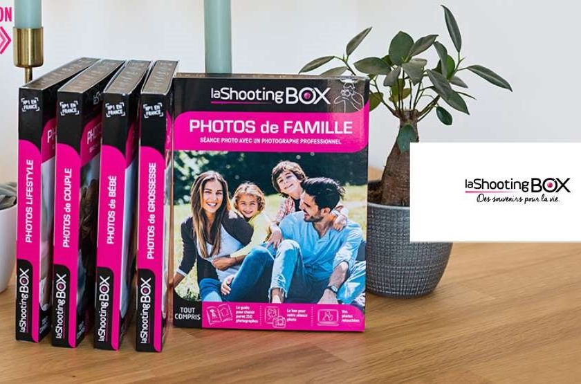 Coffrets séances photo professionnelles LaShootingBOX moins chers
