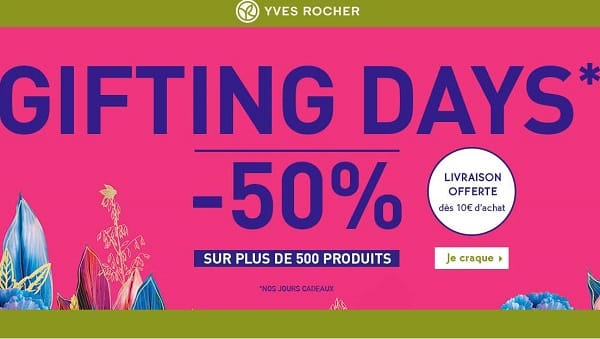 Gifting Days Black Friday Yves Rocher