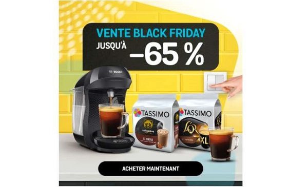 Offre Black Friday Tassimo