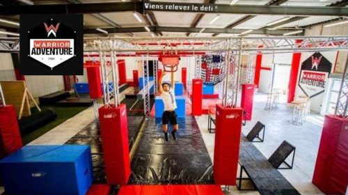 Parcours ninja au Warrior Adventure Lyon Villeurbanne moins cher