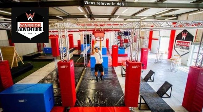 Parcours ninja au Warrior Adventure Lyon Villeurbanne moins cher