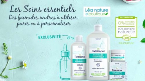 Vente privée de bon d'achat Lea Nature moitié prix