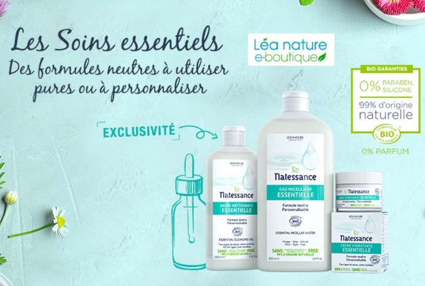 Vente privée de bon d'achat Lea Nature moitié prix