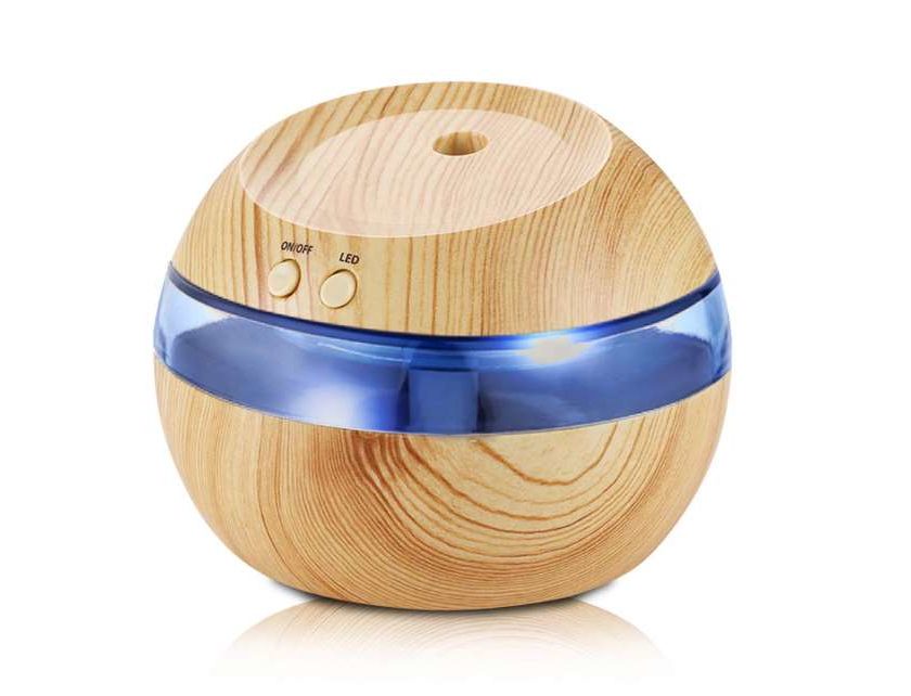 diffuseur huile essentielle 300ml avec bande lumineuse KKmoon
