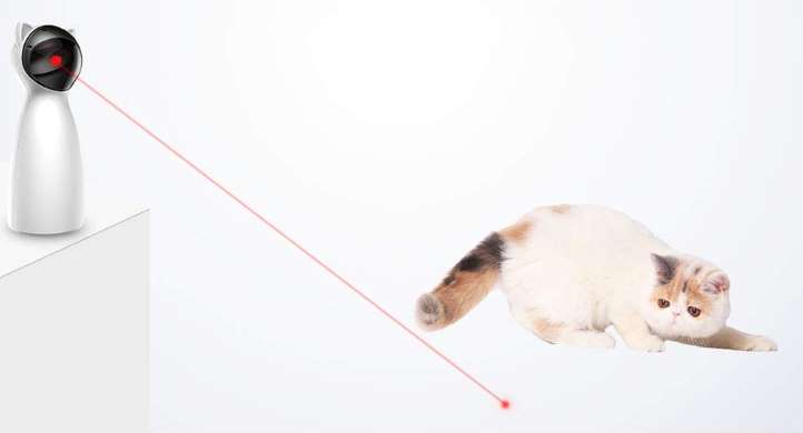 16,79€ le jouet point rouge pour chat Decdeal