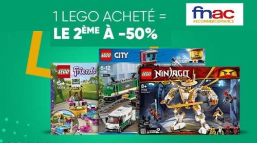 1 Boite De Lego Achetée Sur La Fnac = 50% Sur La Seconde
