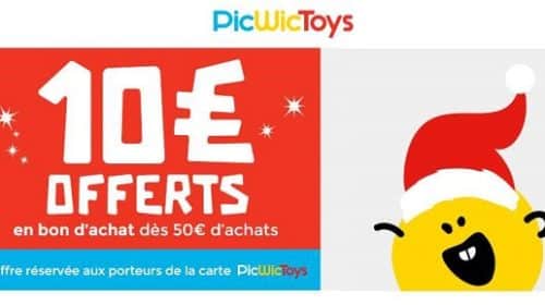 10€ Offerts Sur Picwictoys Dès 50€ D'achat