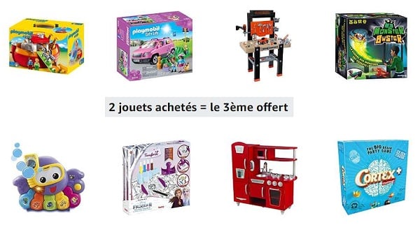 2 Jouets Achetés Sur Amazon = Le 3ème Offert