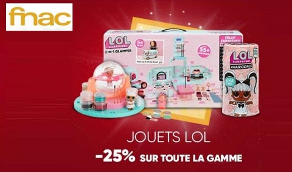 25% De Remise Sur Toute La Gamme De Jouets L.o.l Surprise