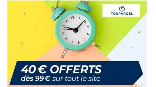 40€ De Reduction Sur Votre Commande Toupargel