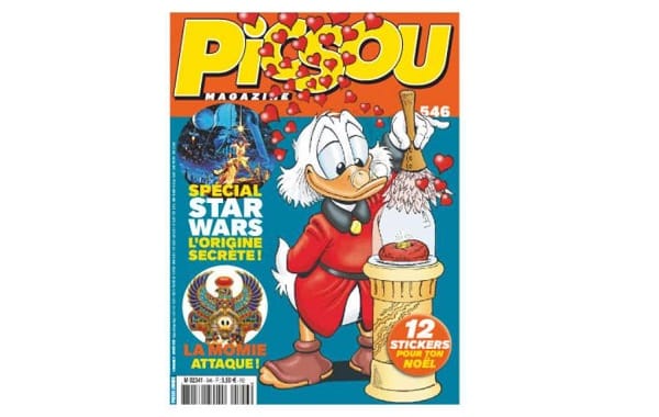 Abonnement Picsou Magazine pas cher : 35,91€ les 8 numéros + cadeau (au choix casque Bluetooth, sac ou valise trolley)