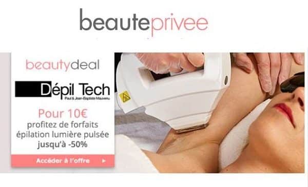 Bon Achat Dépil Tech 50% De Remise Sur L’épilation Permanente