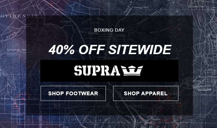 Boxing Day Supra