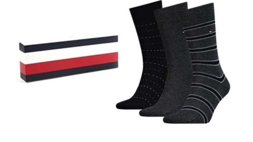 Coffret Paires De Chaussettes Homme Tommy Hilfiger