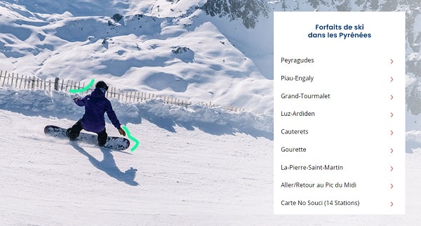 Forfaits de ski dans les Pyrénées moins chers (plusieurs stations et Pic du Midi)