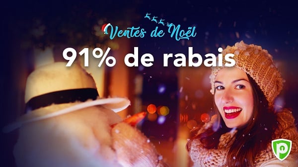 🎅 Offre de Noel PureVPN c’est -91% et un tarif de seulement 0,99€/mois (soit moins de 60€ pour 5 ans)!