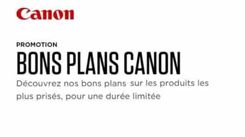 Offre Spéciale De Pré Soldes Canon