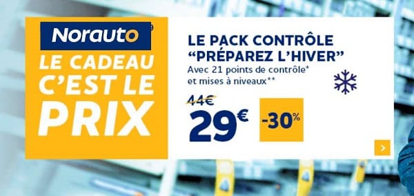 Préparez Votre Voiture à L'hiver Avec Le Pack Norauto