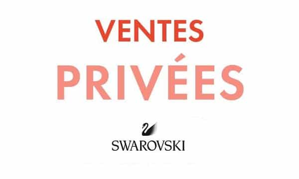 Vente Privée de pré-soldes Swarovski : jusqu'à -50% + 10% suppl ...