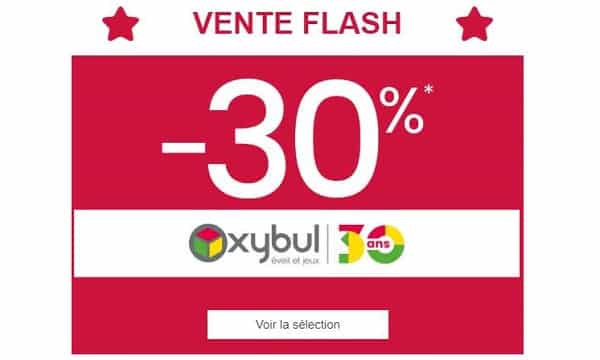 Vente Flash Oxybul 2 Articles Achetés = 30% De Remise