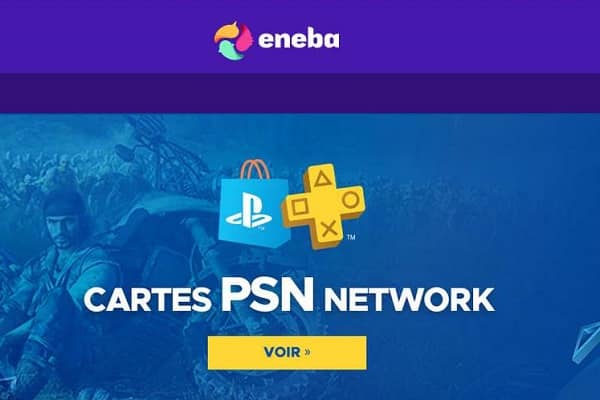 Vente Flash Cartes Playstation Store & Playstation Plus