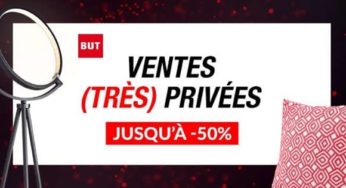 Vente privée BUT : profitez de remises jusqu’à -50% en pré-soldes