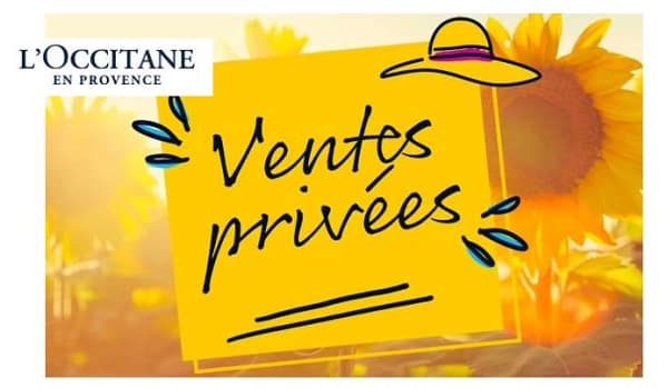 Ventes Privées L’occitane En Provence