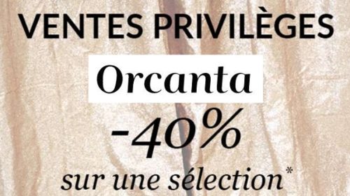 Ventes Privilèges Orcanta